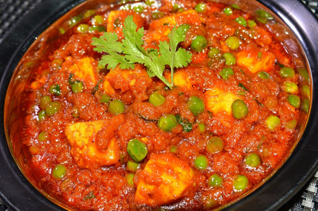 Matar Paneer Ki Sabji